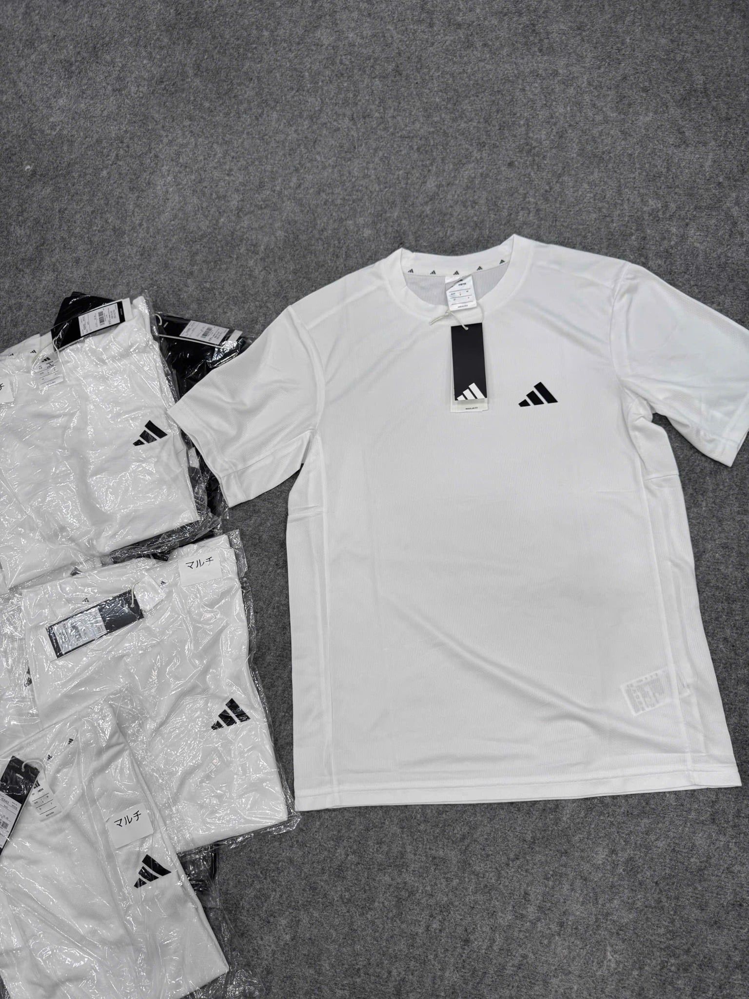 Áo Adidas Tshirt Trắng - KD5453