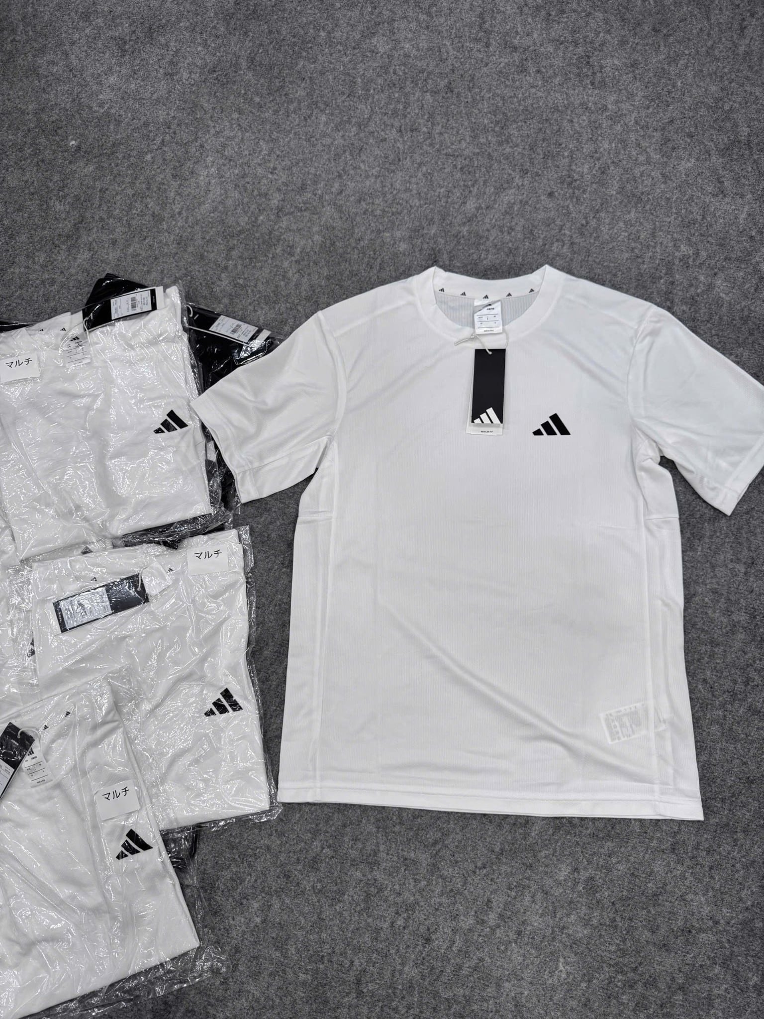 Áo Adidas Thể Thao Authentic - KD5453 - Trắng /Đen/ Đỏ/ Nâu/Xanh/Cam