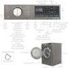 Máy giặt sấy LG AI DD Inverter giặt 14 kg - sấy 8 kg FV1414H3BA