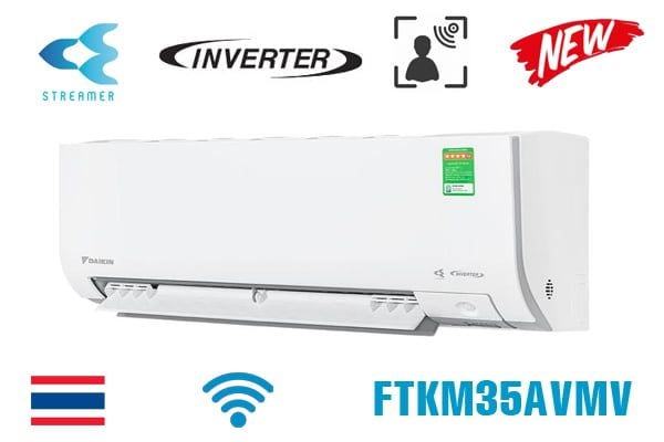 Máy lạnh Daikin Inverter 1.5 HP FTKM35AVMV (2026)