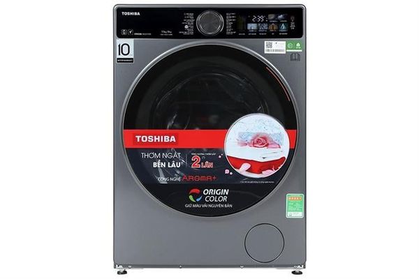 Máy giặt sấy Toshiba giặt 13 kg - sấy 8 kg TWD-T25BZP140MWV(MG)