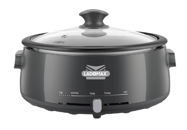 Nồi lẩu điện 4 lít Ladomax HA-238 (xám)