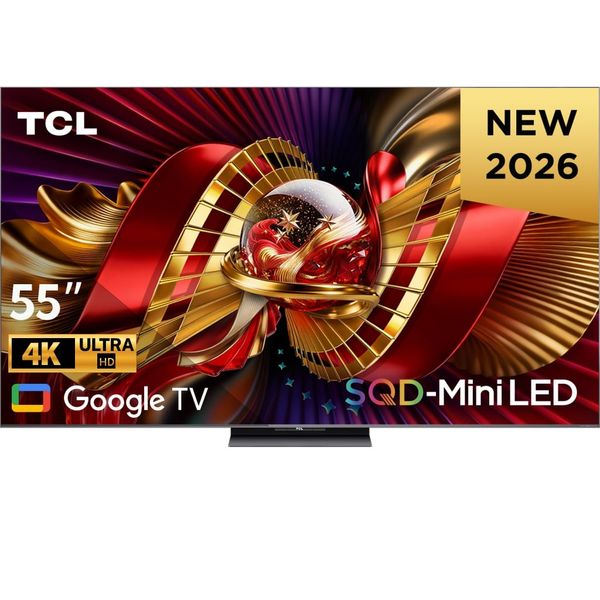 Google Tivi TCL SQD-Mini LED AI 4K 55 Inch 55C8L (2026)