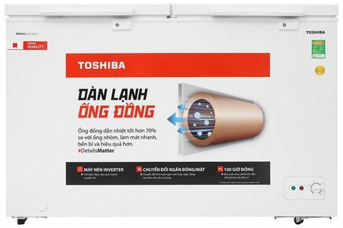 Tủ đông Toshiba Inverter 362 lít GR-RC470CM-PMV(01)