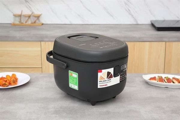 Nồi cơm điện tử Toshiba 1.8 lít RC-18DR4TVNH - Xám