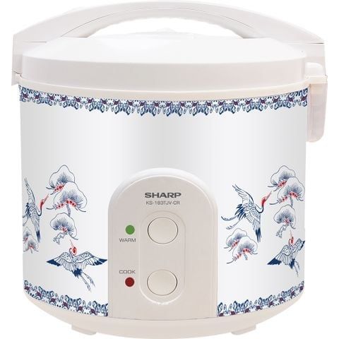 Nồi cơm  Sharp 1.8 lít KS-183TJV-CR