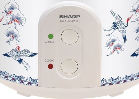 Nồi cơm  Sharp 1.8 lít KS-183TJV-CR