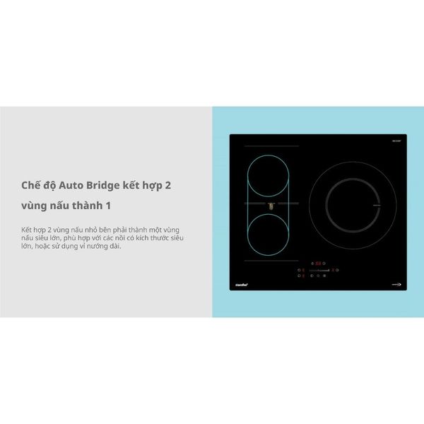 Bếp từ ba vùng nấu Comfee CIH-74T2AD