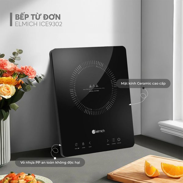 Bếp điện từ đơn cảm ứng Elmich ICE9302
