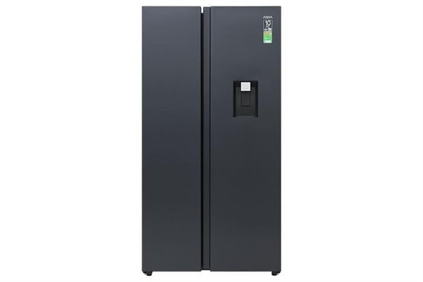 Tủ lạnh Aqua Inverter 569 lít Side By Side AQR-S633XA(WSL)