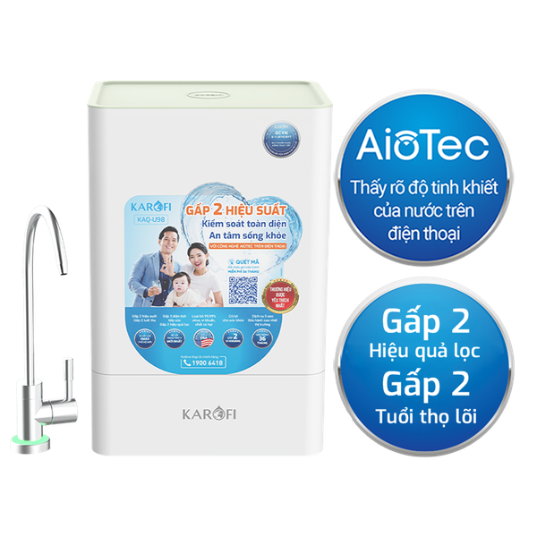 Máy lọc nước Karofi KAQ-U98