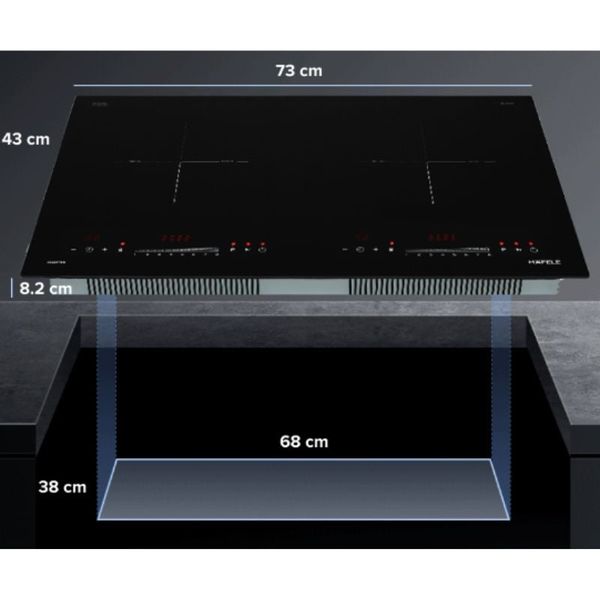 Bếp điện từ đôi Hafele HC-I2732A