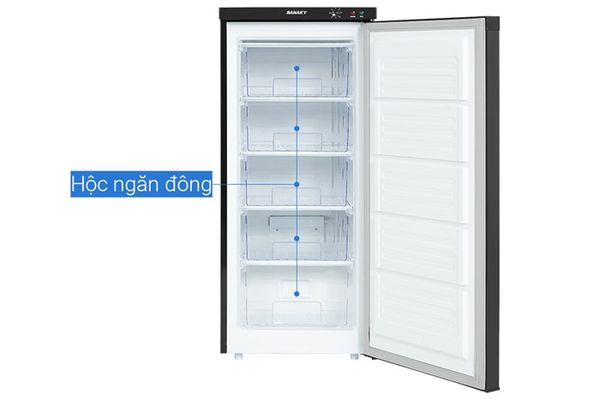 Tủ đông đứng Sanaky Inverter 150 lít VH180VD3