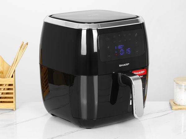 Nồi chiên không dầu Sharp 6.8 lít KF-AF68EPV-BK