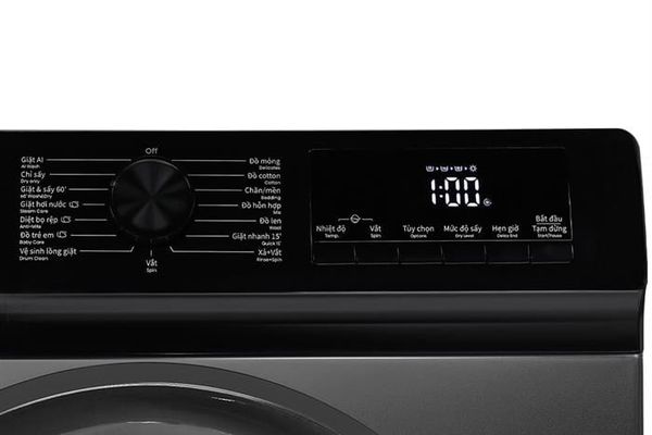 Máy giặt sấy Hisense Inverter giặt 9 kg - sấy 6 kg WD90N1Y