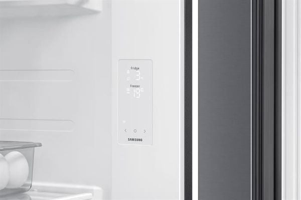 Tủ lạnh Samsung Inverter 655 lít Side By Side RS70F65Q3FSV (2025)