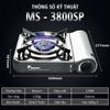Bếp gas mini Maxsun MS-3800SP