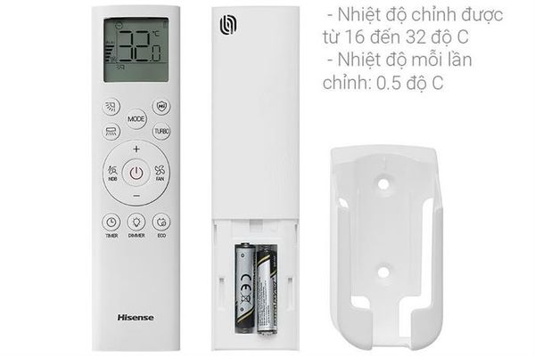 Máy lạnh Hisense 1.5 HP AS-12TR4RGUUA00 (Hi Nano)