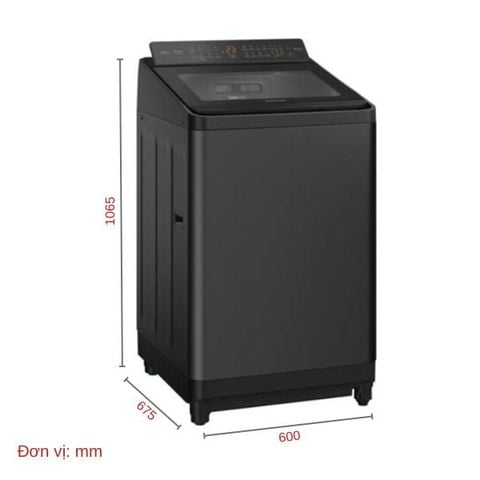 Máy giặt Panasonic Inverter 11.5 Kg NA-FD115V3BV (2025)