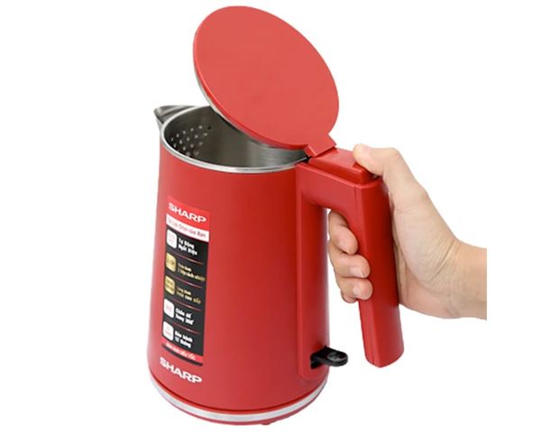 Ấm siêu tốc Sharp 1.0 lít EKJ10DVPS-RD