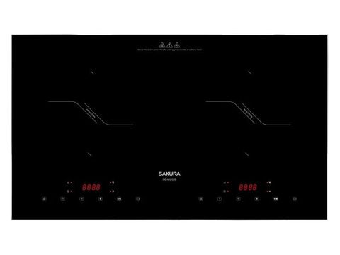 Bếp điện từ đôi Sakura SE-MI202B