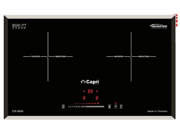 Bếp điện từ đôi Capri CR-669I