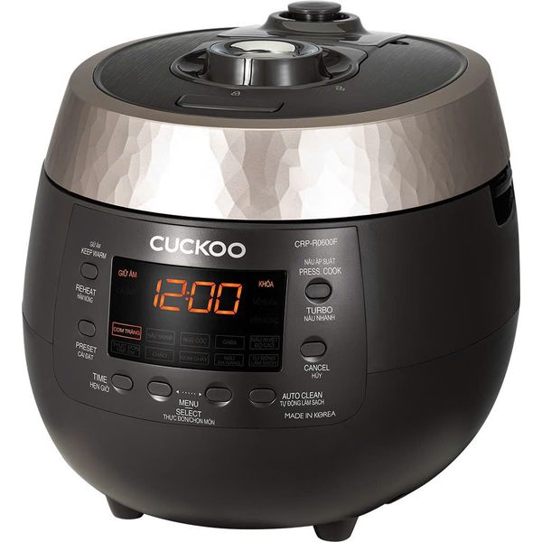 Nồi cơm Cuckoo CRP-R0600F (Đen bạc)