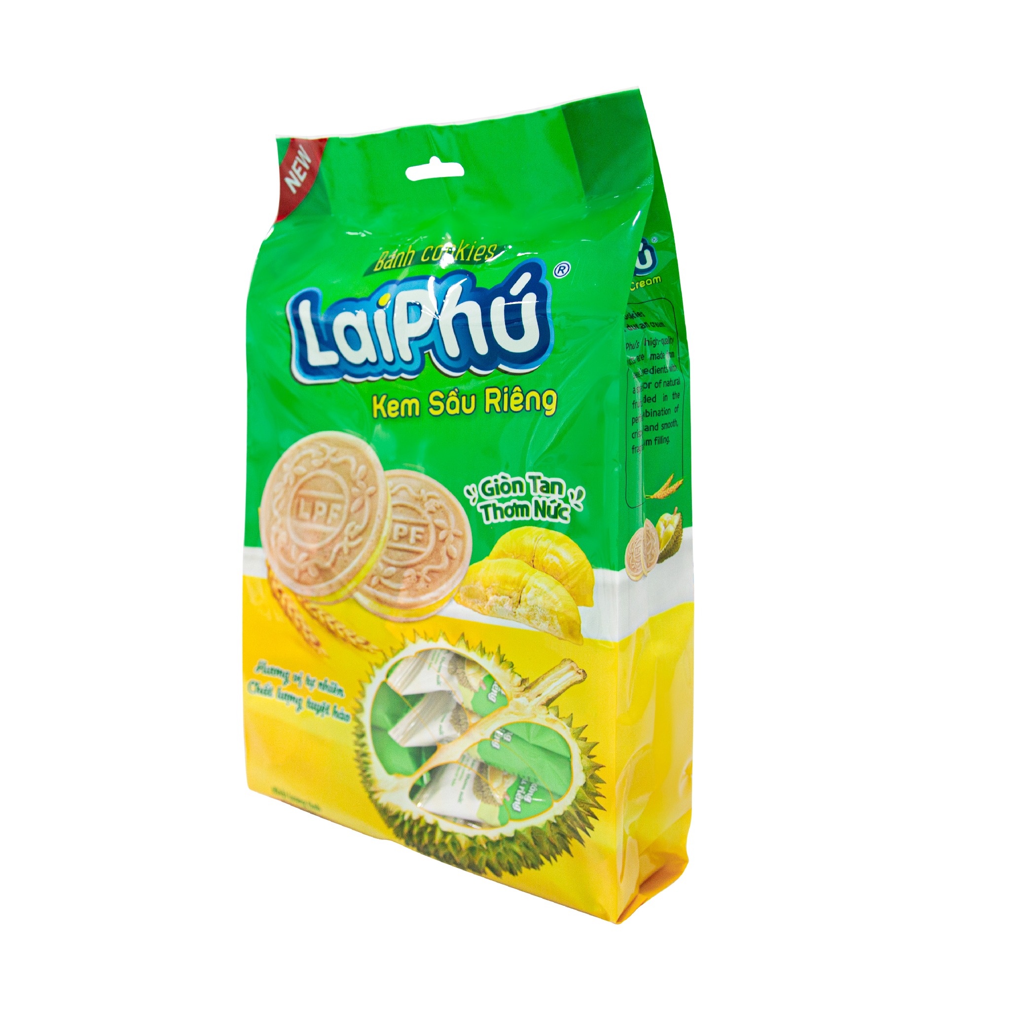 来富榴莲奶油饼干 210gr