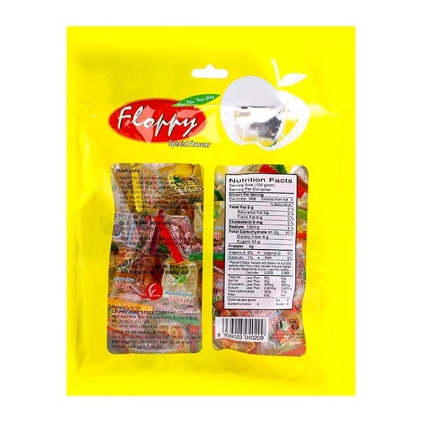 Floppy水果味软糖 200gr