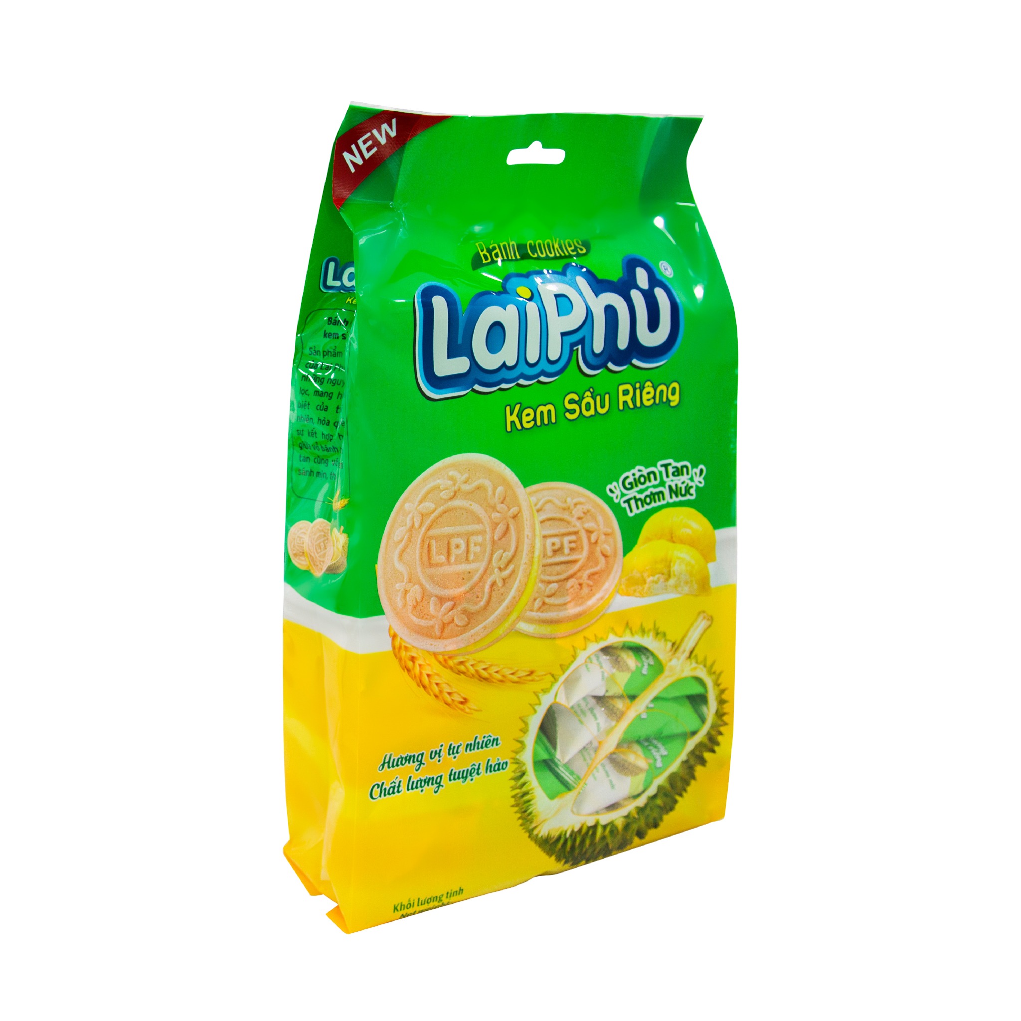 来富榴莲奶油饼干 210gr