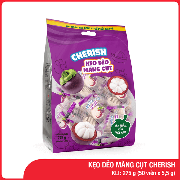 Kẹo Dẻo Măng Cụt Cherish 275G