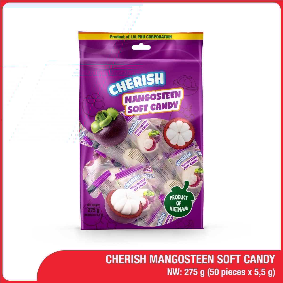 275G Mangosteen Cherish Soft Candy