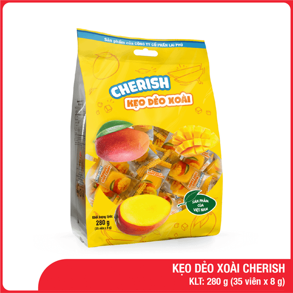 Kẹo Dẻo Xoài Cherish 280G