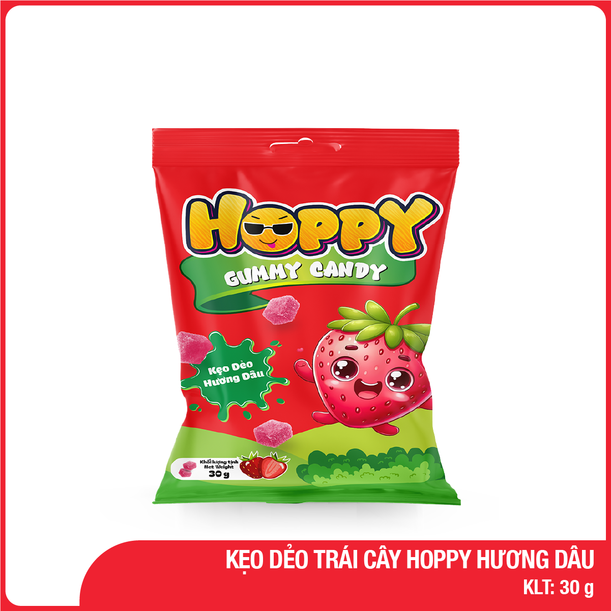Hoppy草莓软糖 30gr