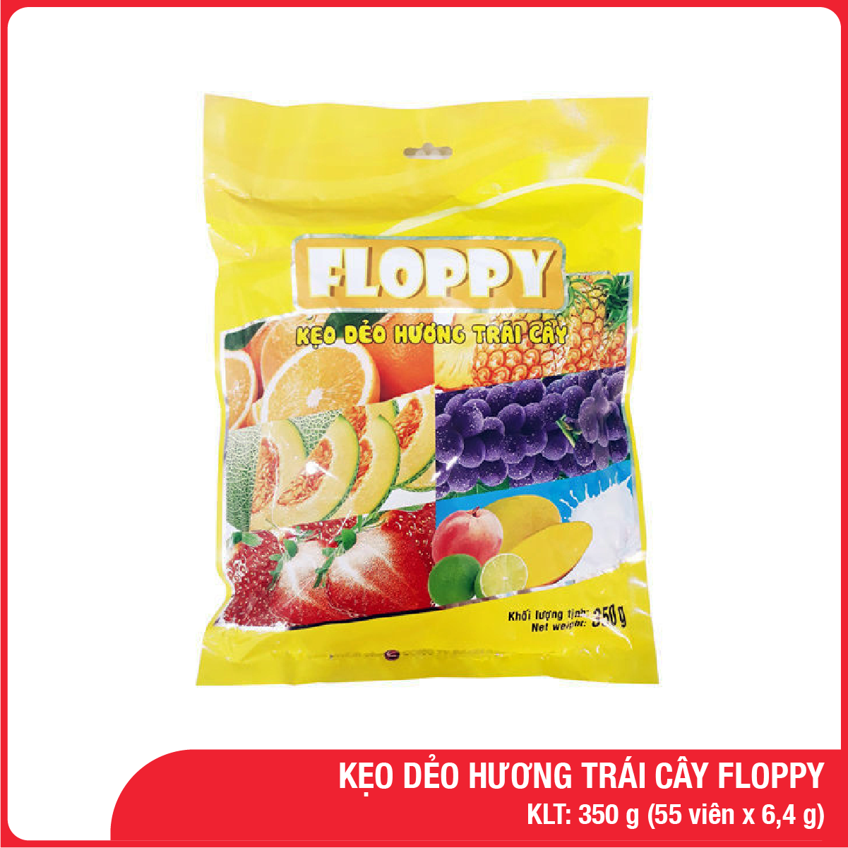 Floppy水果味软糖 350gr