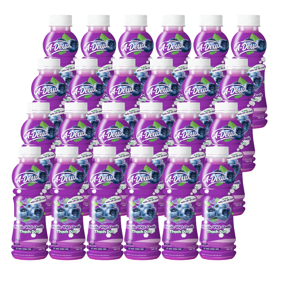 A-Dew 蓝莓椰子冻饮料  450ml
