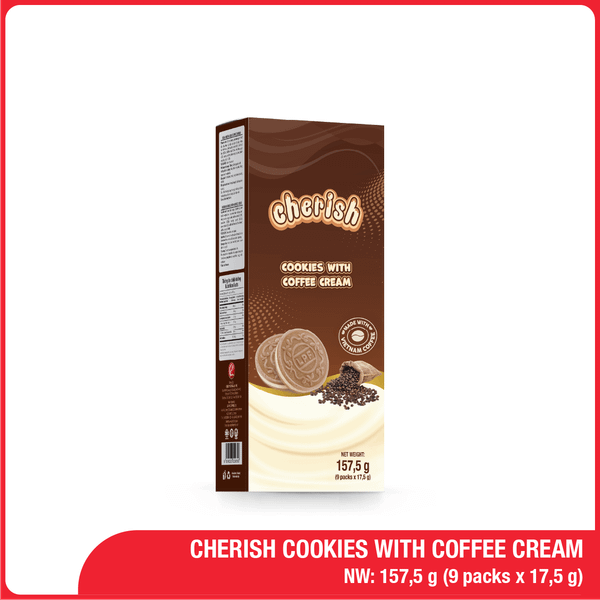 157,5G Cherish Cookies With Coffee Cream