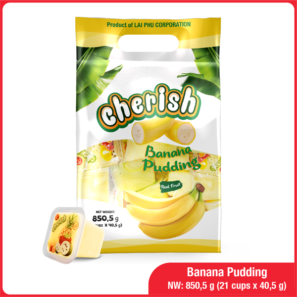850,5G Banana Cherish Pudding