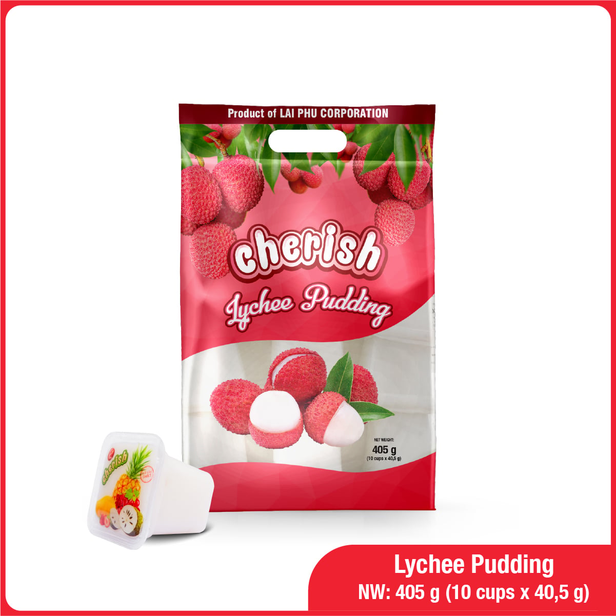 405G Lychee Cherish Pudding