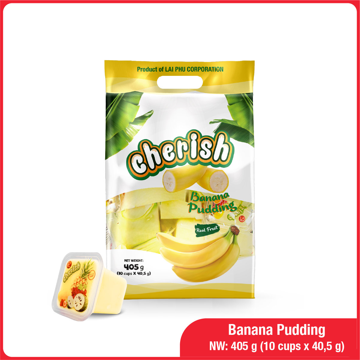 405G Banana Cherish Pudding