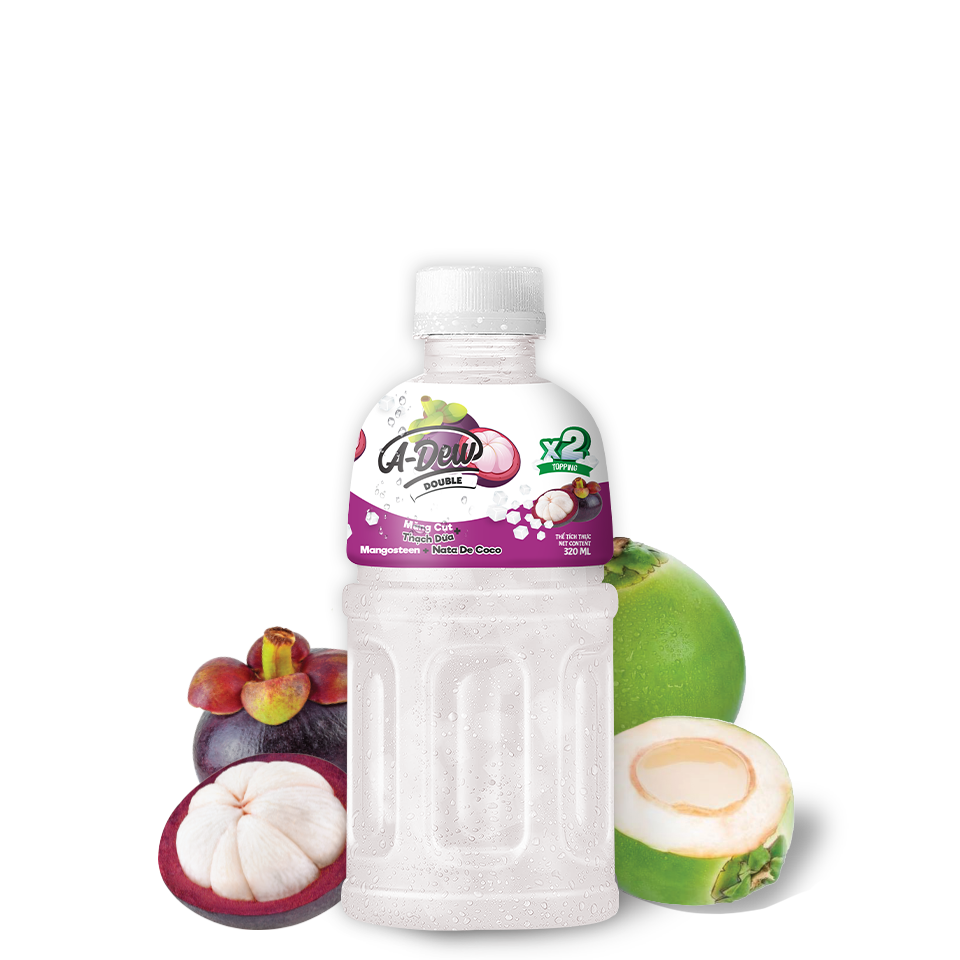 A-Dew  Double山竹椰子冻饮料  320ml