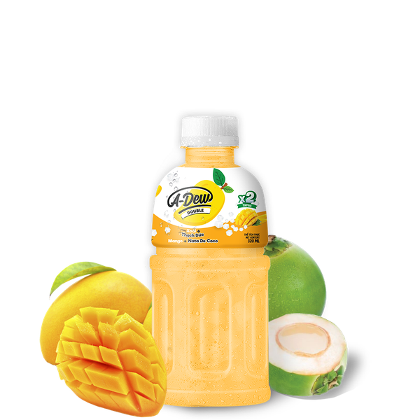 A-Dew 芒果椰子冻饮料 Double  320ml
