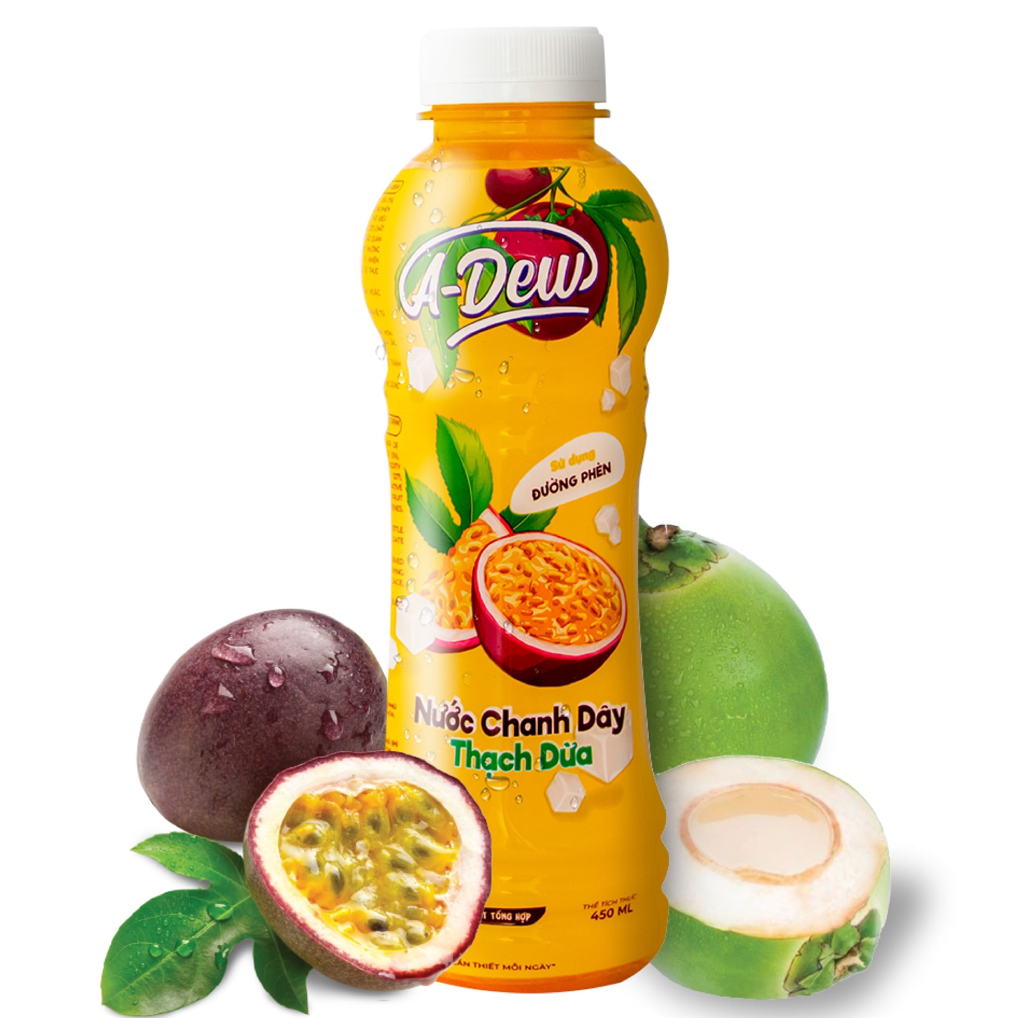 A-Dew 百香果椰子冻饮料 450ml