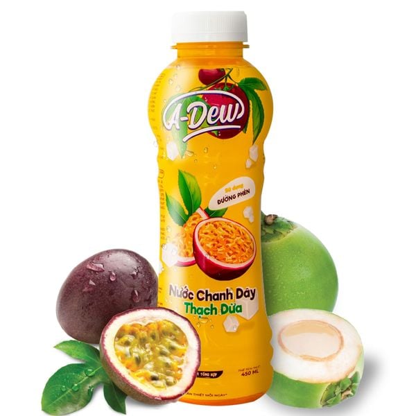 A-Dew 百香果椰子冻饮料 450ml
