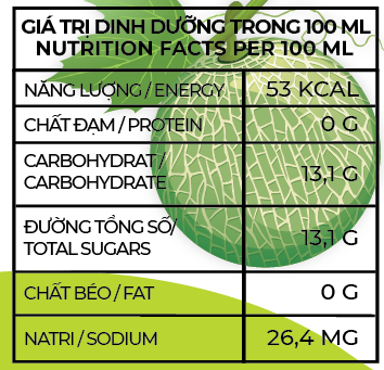 Nước Dưa Lưới Thạch Dừa A-Dew Double Chai 320ml