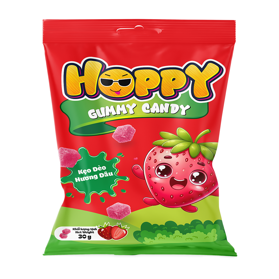 Hoppy草莓软糖 30gr
