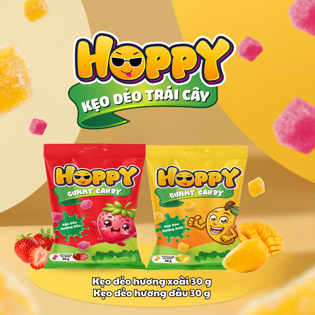 Hoppy草莓软糖 30gr