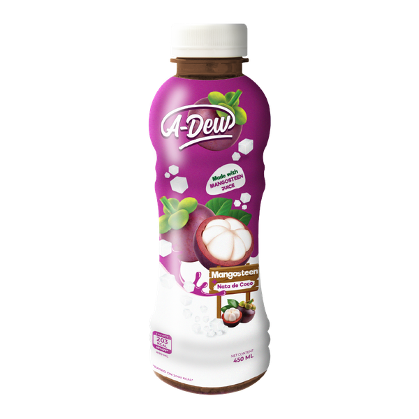 450ml A-Dew Mangosteen Juice Drink With Nata De Coco