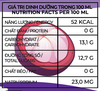 Nước Trái Cây Có Thạch Vị Măng Cụt Topin Chai 300ml