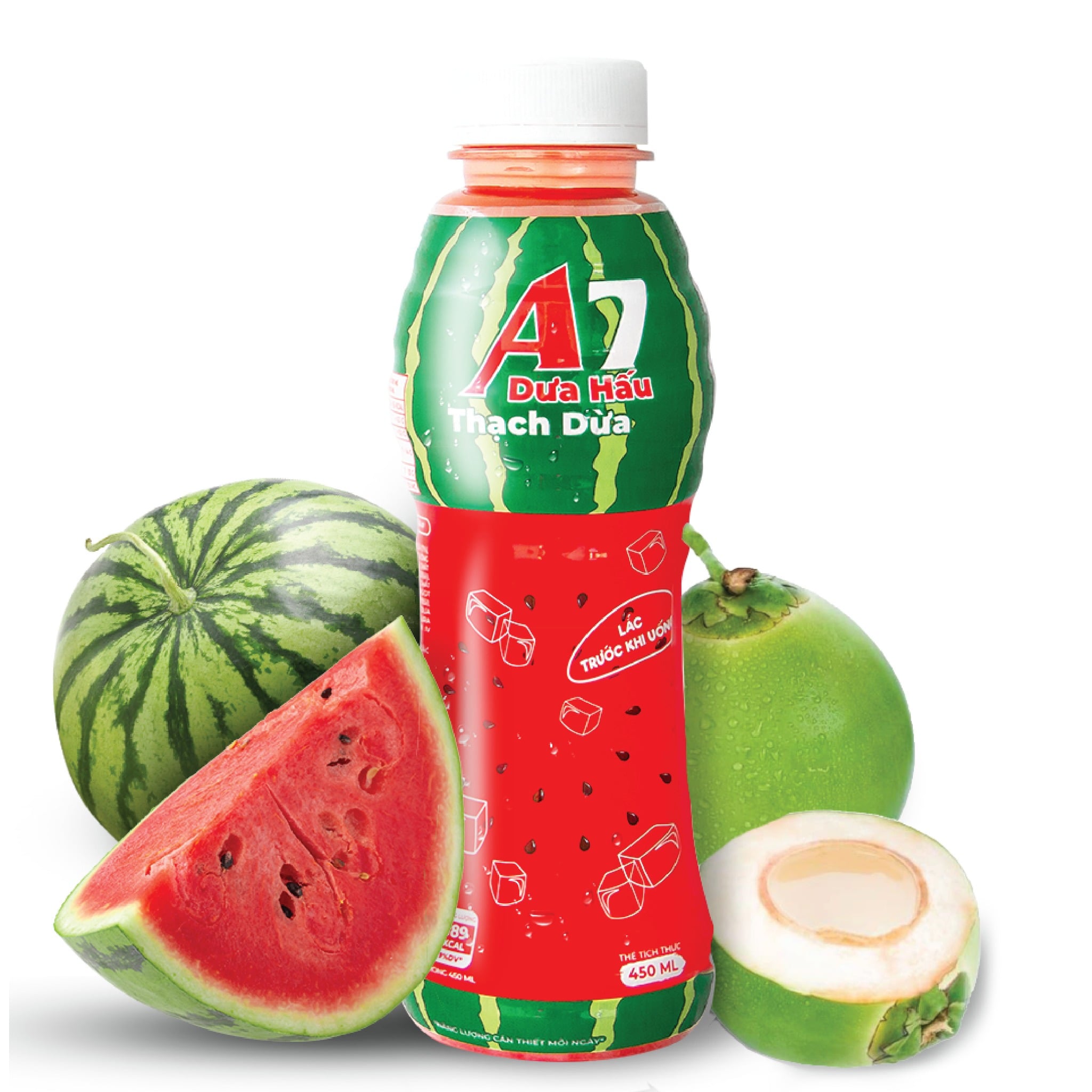 A7 西瓜椰子冻饮料 450ml